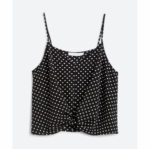 Lush Devon Knot Front Crop Cami Size M